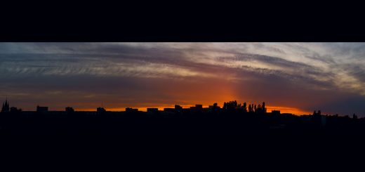 Sonnenuntergang über Wedding