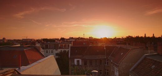 Blick von Ostkreuz Richtung Alexanderplatz