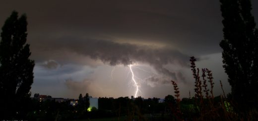 Gewitter im Mauerpark