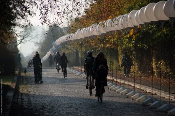 Lichtgrenze am Mauerpark