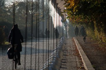 Lichtgrenze am Mauerpark