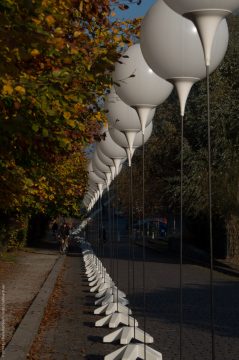 Lichtgrenze am Mauerpark