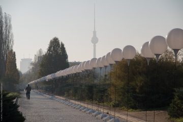 Lichtgrenze am Mauerpark