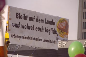 Wir haben es satt - Demonstration in Berlin