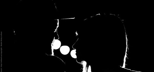 Low key Paarportrait