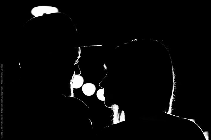 Low key Paarportrait