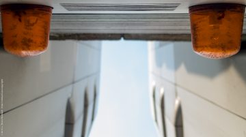 Zwischen zwei Erkern am ICC