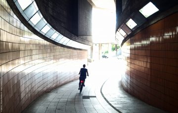 Fahrradtunnel am ICC