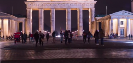 Timelapse video at the Brandenburg Gate
