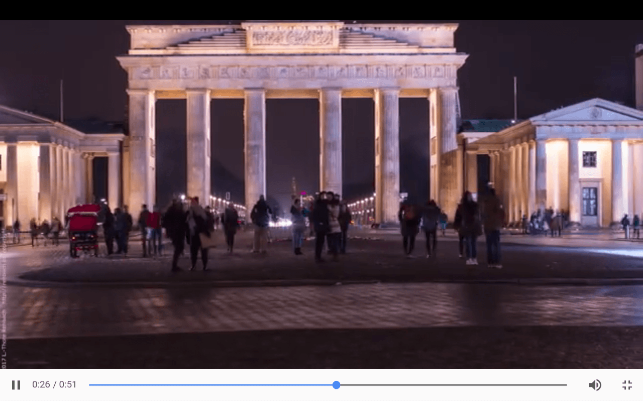 70 Grad – Brandenburger Tor
