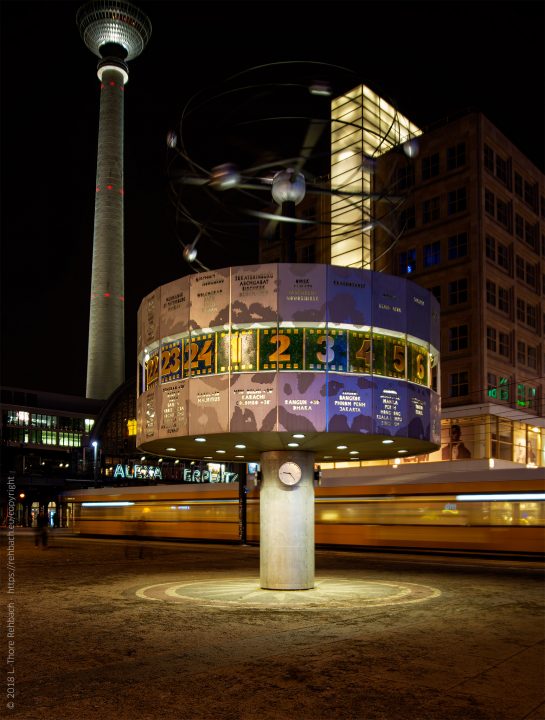 Weltzeituhr Alexanderplatz Berlin
